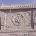 钦州 芝麻白花岗岩屏风，照壁，影壁