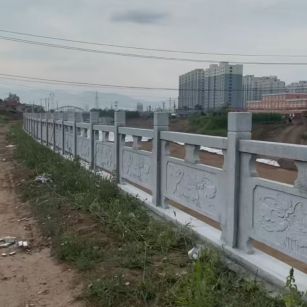 钦州 石材河道栏杆