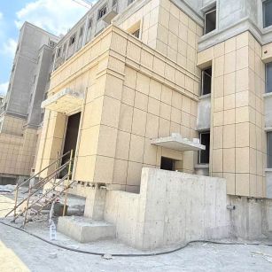 钦州 黄金麻干挂，工地实拍