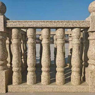 钦州 黄金麻栏杆（扶手，花瓶柱，将军柱）