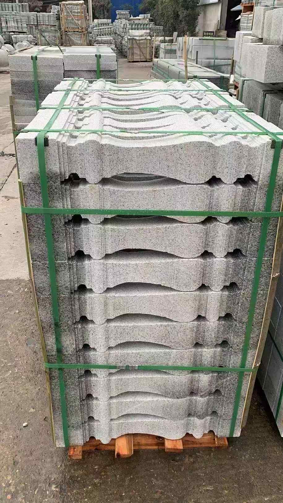 钦州 芝麻白方形拉丝面，栏杆花瓶柱