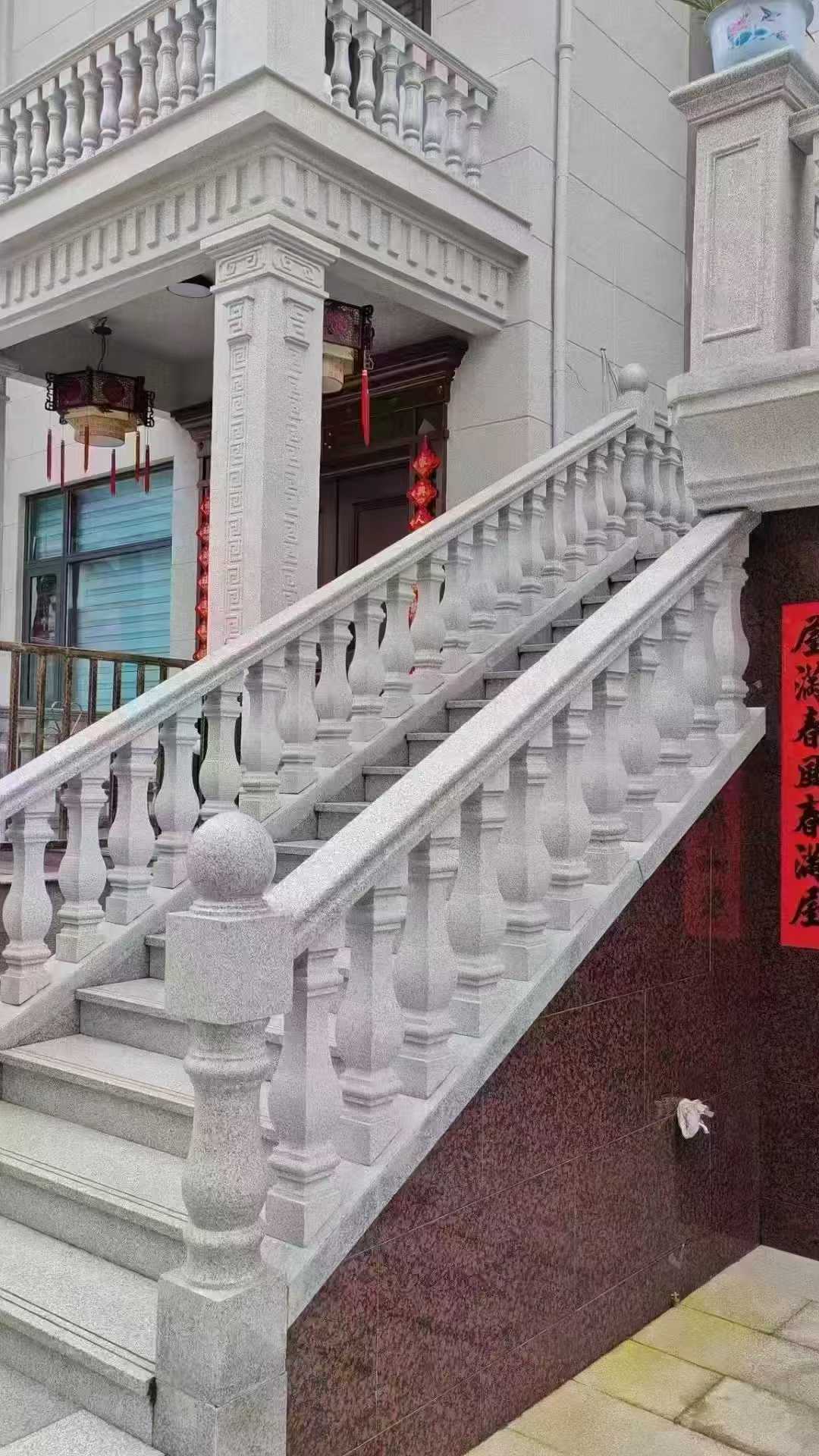 钦州 天然石材 阳台庭院护栏、栏杆
