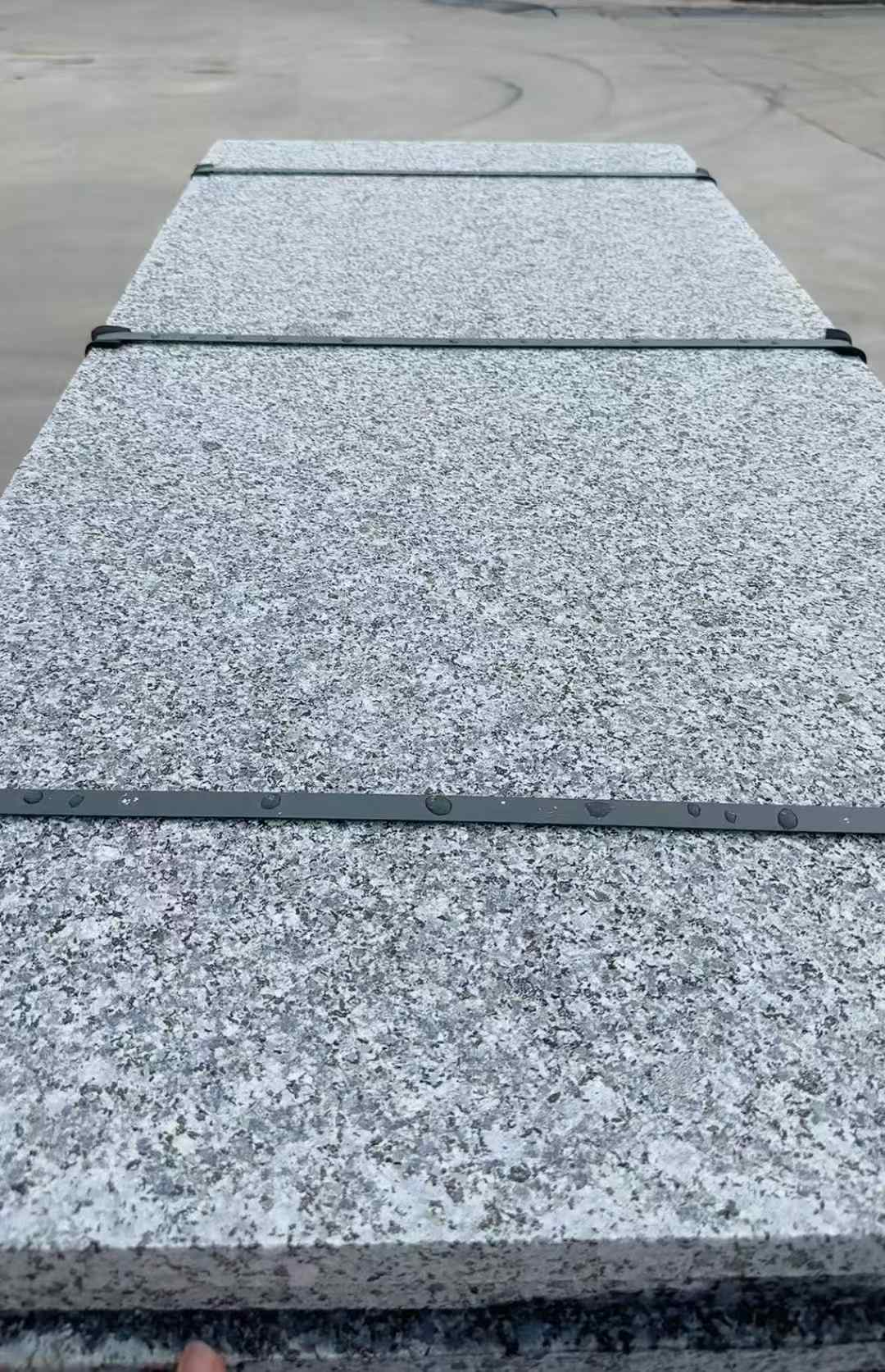 钦州 芝麻黑火烧面毛板，条板，半成品