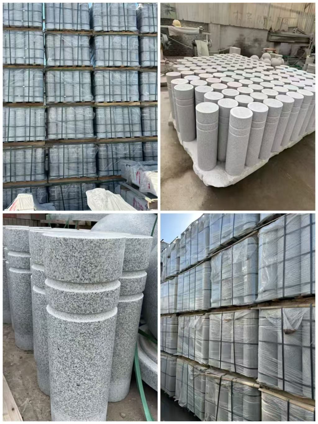 钦州 芝麻白花岗岩挡车柱、隔离柱多少钱