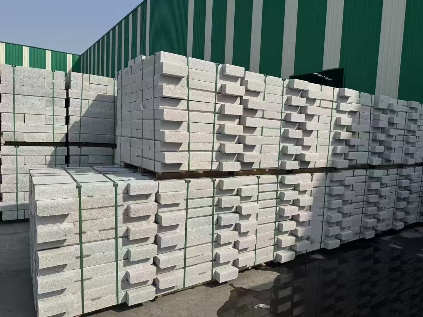 钦州芝麻白路沿石