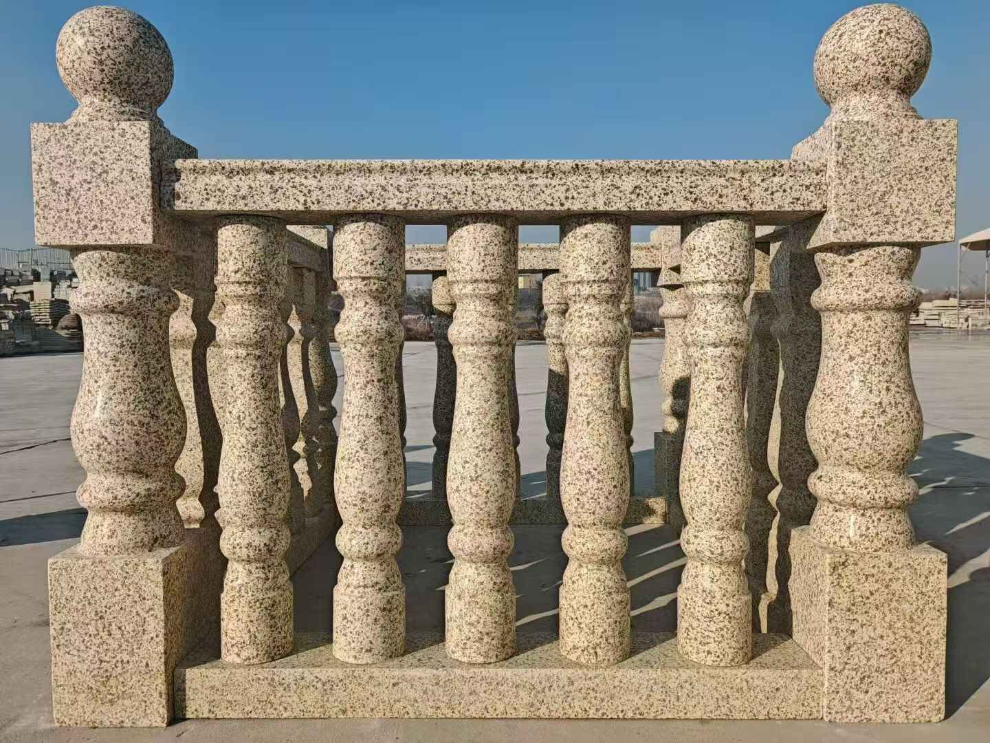 钦州 黄金麻栏杆（扶手，花瓶柱，将军柱）